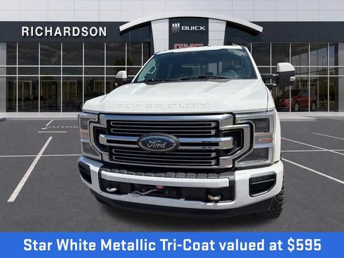 Used 2022 Ford F350 Limited w/ FX4 Off-Road Package AWD/4WD image 3