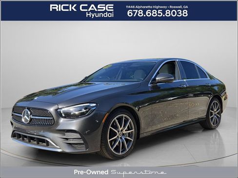 Used 2023 Mercedes-Benz E 450 4MATIC Sedan image 1