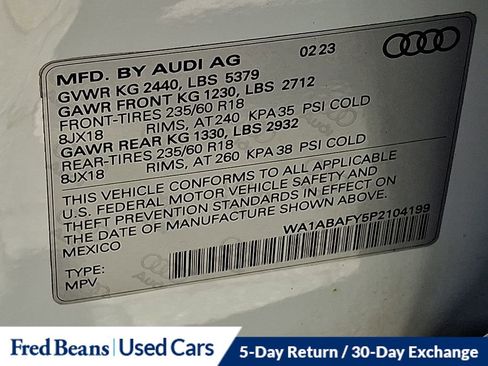 Used 2023 Audi Q5 2.0T Premium w/ Convenience Package image 28