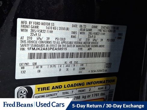 Certified 2023 Ford Expedition Max Limited image 27