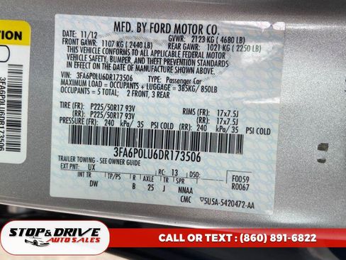 Used 2013 Ford Fusion SE image 20