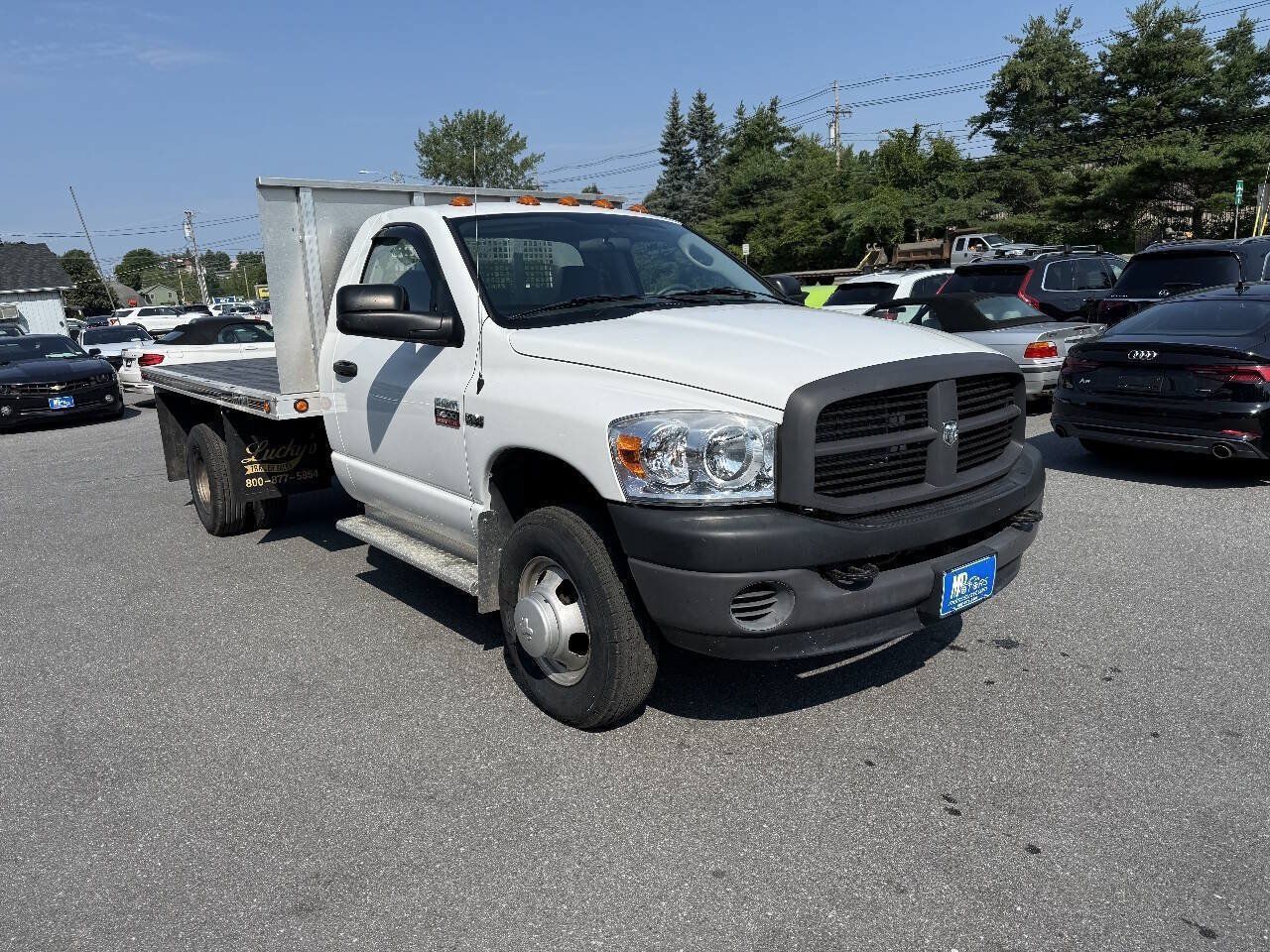 Used 2007 Dodge Ram 3500 Truck 4x4 Regular Cab DRW w/ HD Snow Plow Prep Group image 5