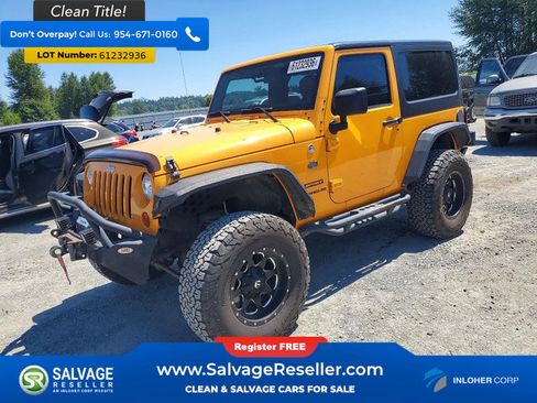 Used 2012 Jeep Wrangler Sport AWD/4WD image 1