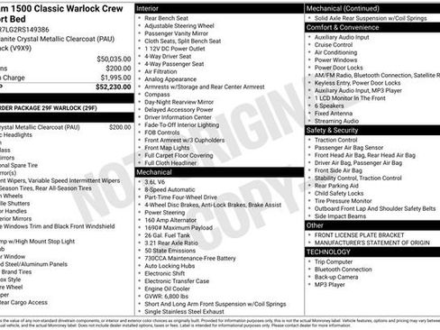 Used 2024 RAM 1500 Classic Warlock AWD/4WD image 4