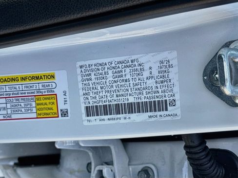 Used 2026 Honda Civic FWD Hybrid Sedan image 35