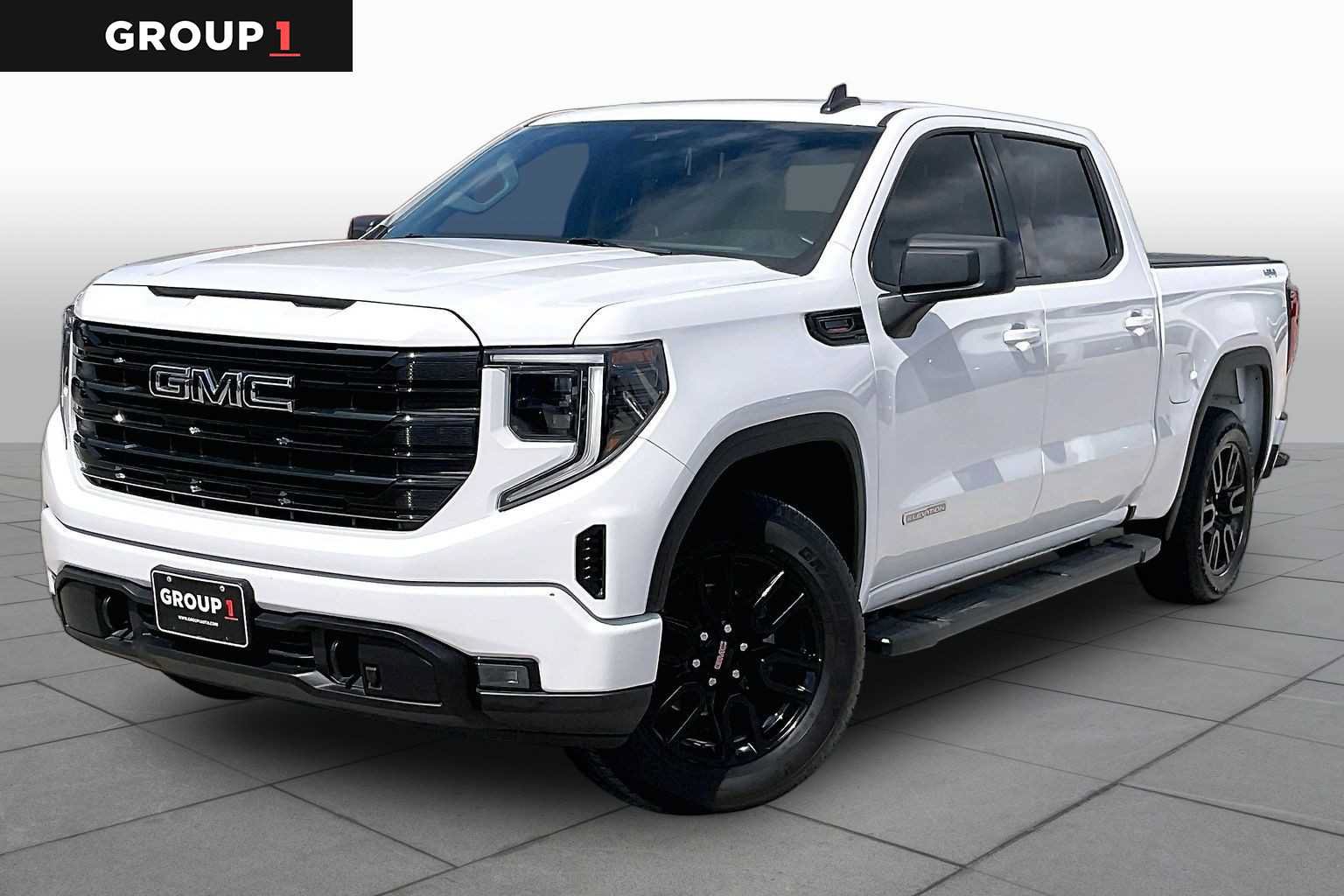 Used 2024 GMC Sierra 1500 Elevation w/ LPO, Elevation Black Package AWD/4WD image 1