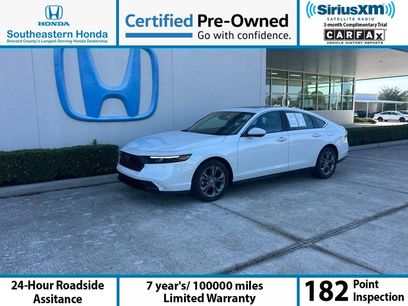 Certified 2024 Honda Accord EX