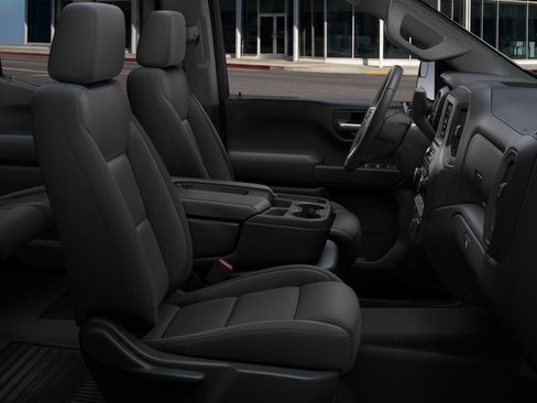 New 2026 Chevrolet Silverado 1500 Custom w/ Turbomax Blackout Package RWD image 12