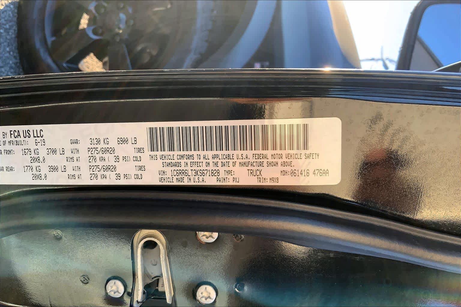 Used 2019 RAM 1500 Warlock w/ Electronics Group RWD image 29