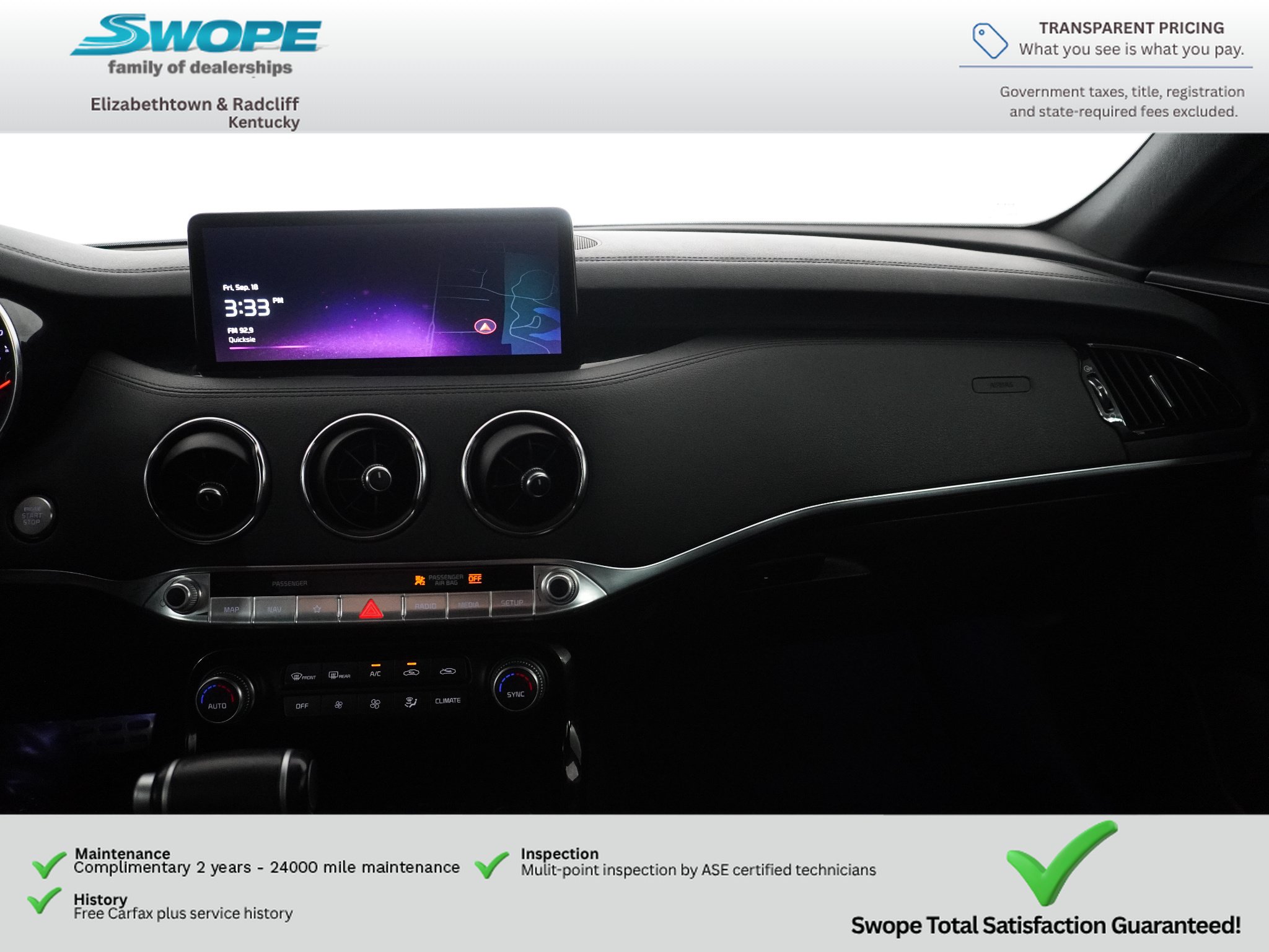 Used 2023 Kia Stinger GT-Line AWD/4WD image 22