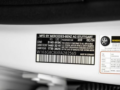 Used 2024 Mercedes-Benz S 63 AMG S w/ Carbon Fiber Exterior Package image 73