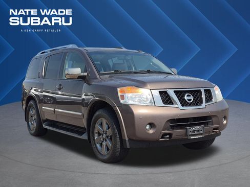 Used 2013 Nissan Armada Platinum w/ Platinum Reserve Pkg AWD/4WD image 1