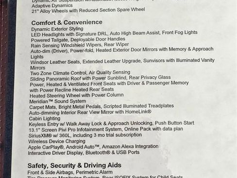 New 2025 Land Rover Range Rover Sport Dynamic SE image 32