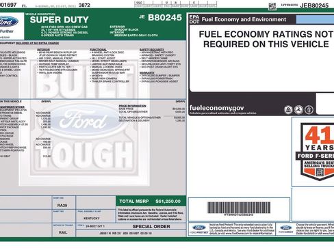 Used 2018 Ford F450 XL w/ STX Appearance Package image 35