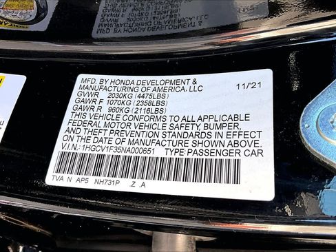 Used 2022 Honda Accord Sport image 36