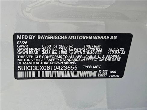 New 2026 BMW X6 xDrive40i AWD/4WD image 18