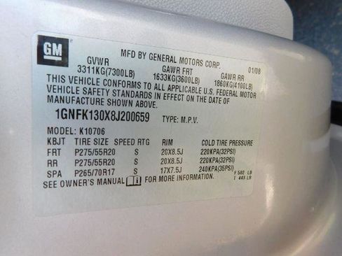 Used 2008 Chevrolet Tahoe LTZ w/ LTZ Preferred Equipment Group AWD/4WD image 18