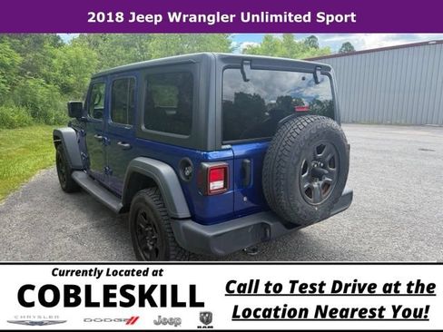 Used 2018 Jeep Wrangler Unlimited Sport AWD/4WD image 6