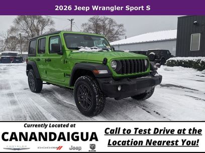 New 2026 Jeep Wrangler Sport S