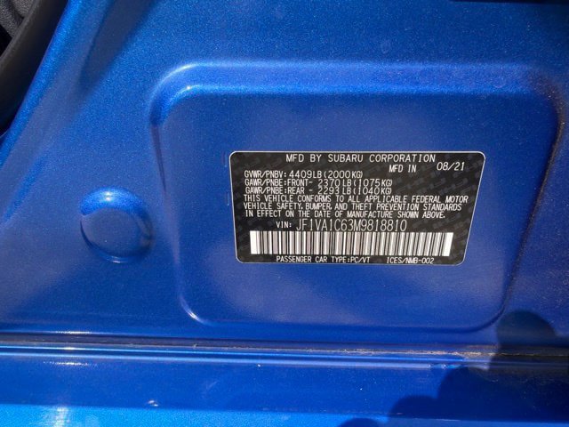 Used 2021 Subaru WRX Premium AWD/4WD image 15
