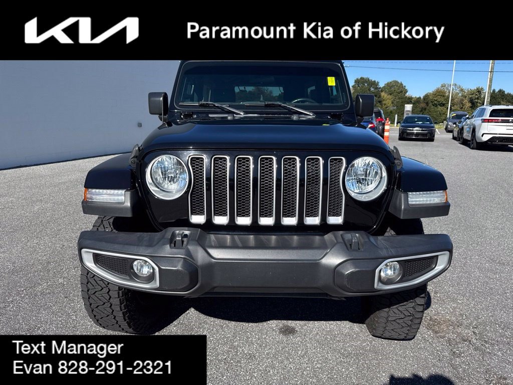 Used 2021 Jeep Wrangler Unlimited Sahara w/ Safety Group AWD/4WD image 2