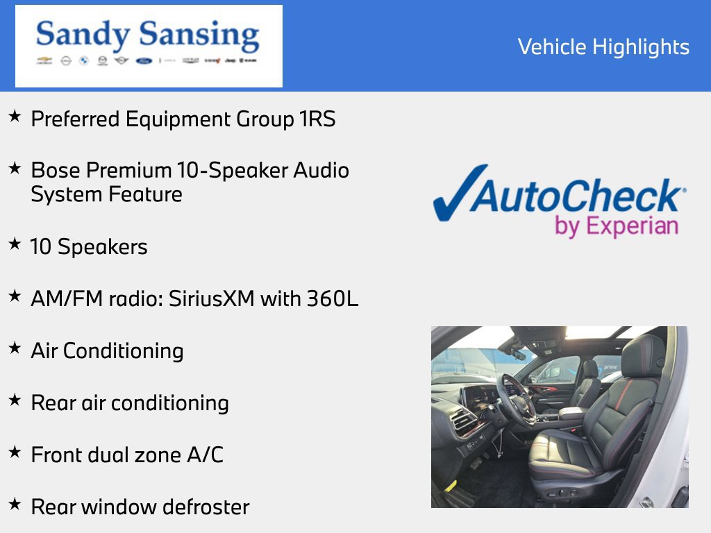 Used 2024 Chevrolet Traverse RS FWD image 7