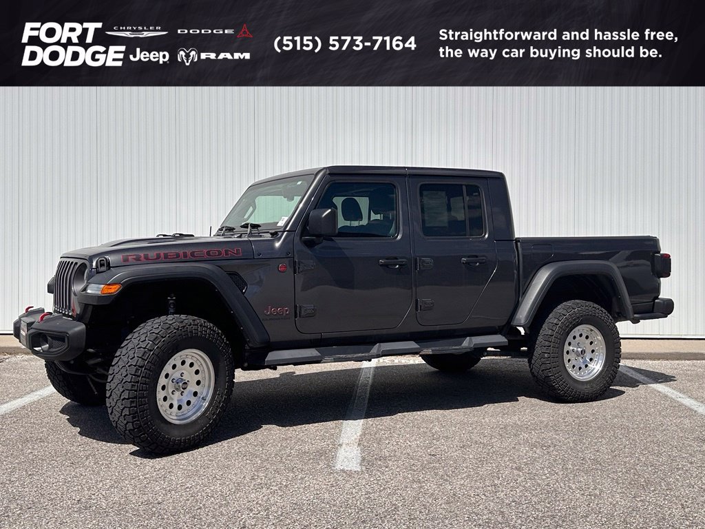Used 2022 Jeep Gladiator Rubicon w/ LED Lighting Group AWD/4WD image 1