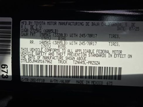 Used 2025 Toyota Tacoma SR5 AWD/4WD image 34