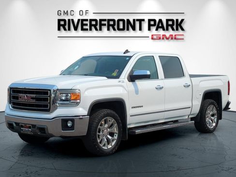 Used 2015 GMC Sierra 1500 SLT w/ SLT Crew Cab Value Package AWD/4WD image 7