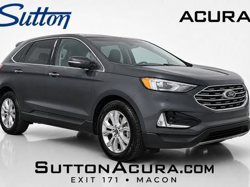 Used 2021 Ford Edge Titanium w/ Cargo Accessory Package FWD image 1