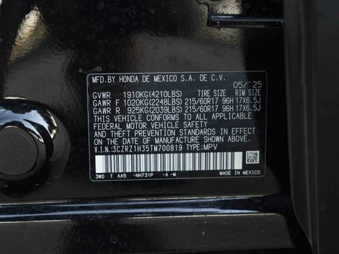 Used 2026 Honda HR-V LX image 43