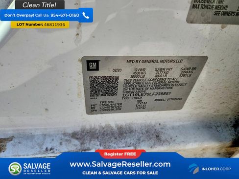 Used 2020 GMC Sierra 2500 4x4 Crew Cab w/ Convenience Package image 16