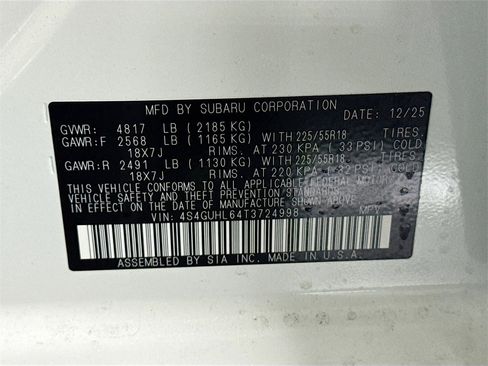 New 2026 Subaru Crosstrek 2.5i Limited image 28