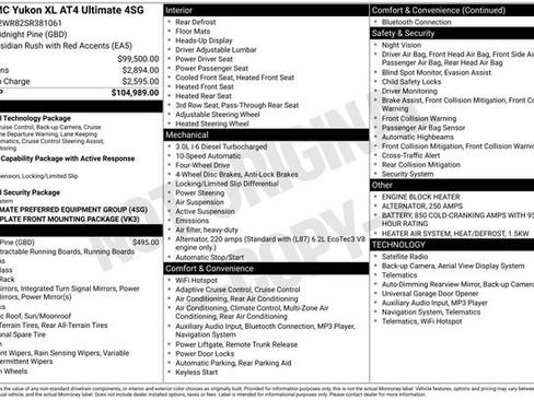 Used 2025 GMC Yukon XL AT4 Ultimate image 33