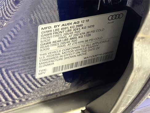 Used 2020 Audi Q7 3.0T Prestige w/ Prestige Package AWD/4WD image 35