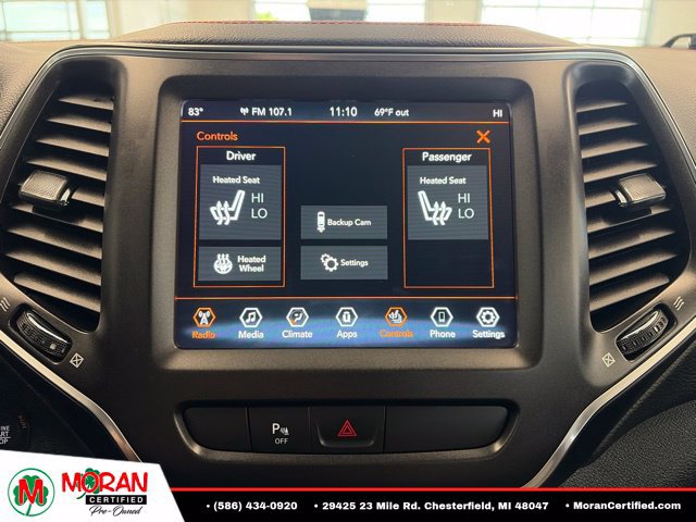 Used 2019 Jeep Cherokee Trailhawk w/ Cold Weather Group AWD/4WD image 23