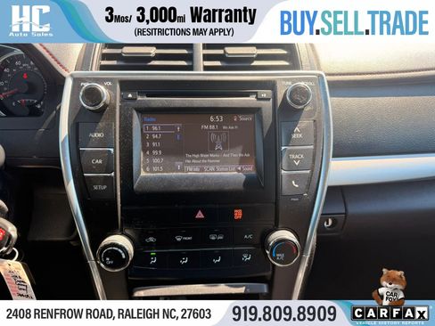 Used 2016 Toyota Camry SE FWD image 23