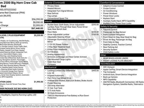 New 2026 RAM 2500 Big Horn image 39