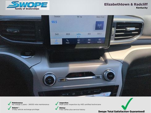 Certified 2022 Ford Explorer XLT w/ Equipment Group 202A AWD/4WD image 12