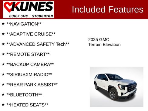Used 2025 GMC Terrain Elevation image 2