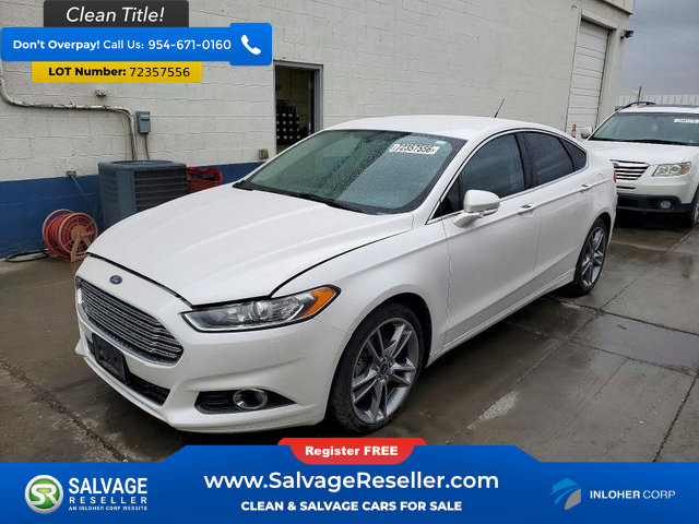Used 2015 Ford Fusion Titanium FWD image 1