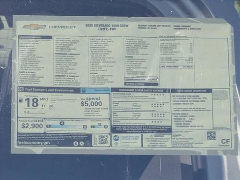 New 2025 Chevrolet Silverado 1500 LT image 18
