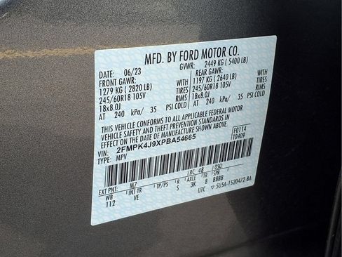 Used 2023 Ford Edge SEL w/ Convenience Package AWD/4WD image 24