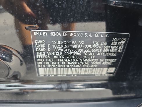 Used 2026 Honda HR-V Sport image 33
