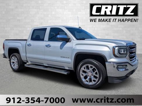 Used 2016 GMC Sierra 1500 SLT w/ SLT Premium Package RWD image 1
