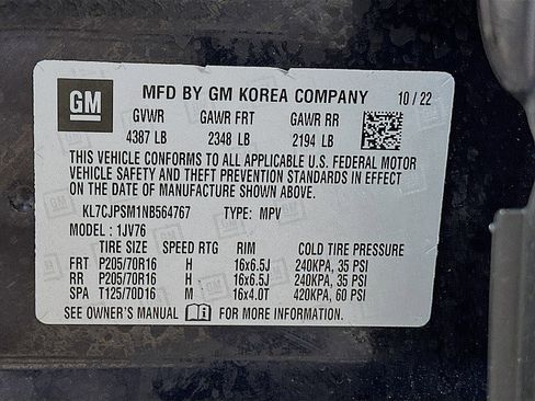 Used 2022 Chevrolet Trax LT w/ LT Convenience Package image 29