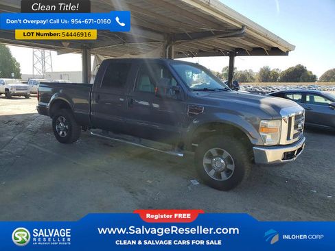 Used 2008 Ford F250 4x4 Crew Cab Super Duty image 5