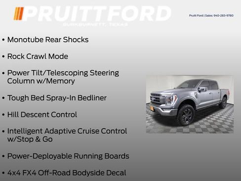 Used 2023 Ford F150 Lariat w/ Equipment Group 502A High image 37