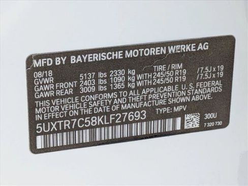 Used 2019 BMW X3 sDrive30i w/ Convenience Package RWD image 27