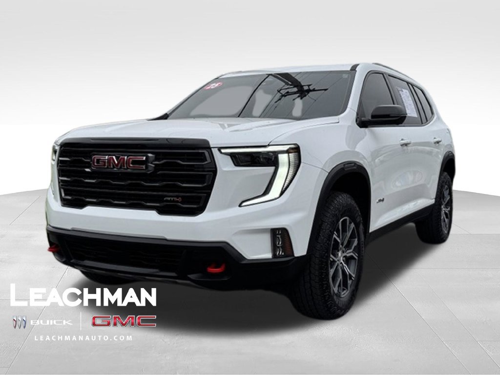 Used 2025 GMC Acadia AT4 w/ LPO, Floor Liner Package AWD/4WD image 9